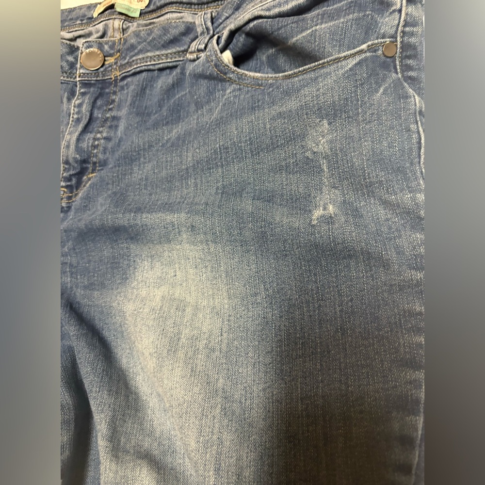 ROUTE 66 CLASSIC SKINNY‎ FIT JEANS PLUS SIZE 18 DISTRESSED - Picture 13 of 16